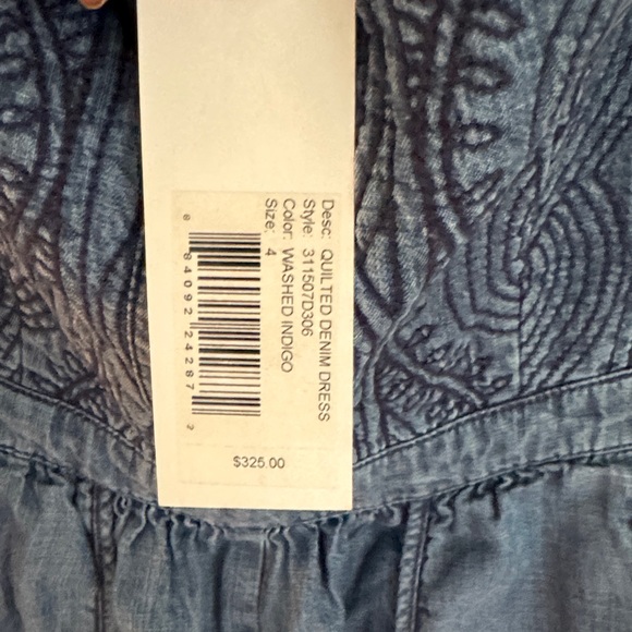 Rebecca Taylor Dark Blue Strapless Dress - Picture 6 of 11